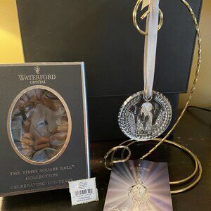 2012 Waterford Times Square Friendship Ornament Disc 154341 100th Anniversary